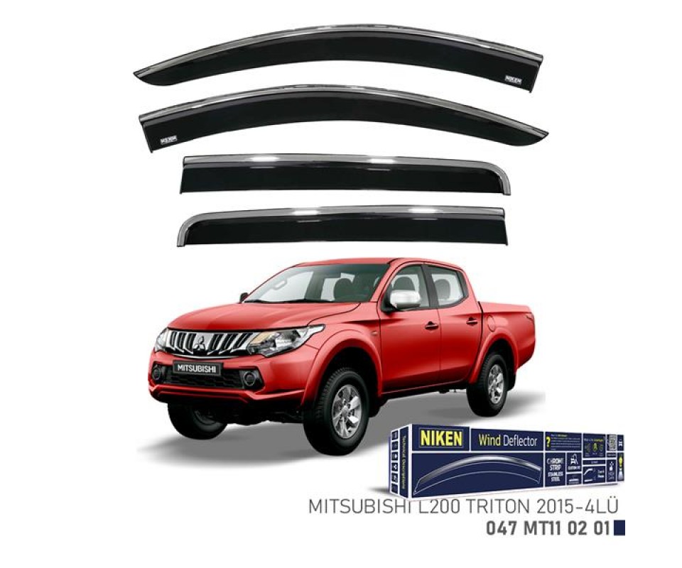 KROMLU CAM RÜZGARLIĞI MITSUBISHI L200 TRITON 2015- 4LÜ