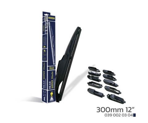 NIKEN 300mm 12 10 APARATLI ARKA SİLECEK SÜPÜRGESİ