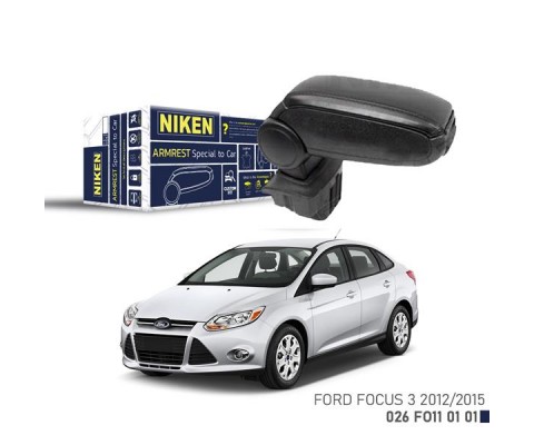 ARACA ÖZEL KOL DAYAMA SİYAH FORD FOCUS III 12-15