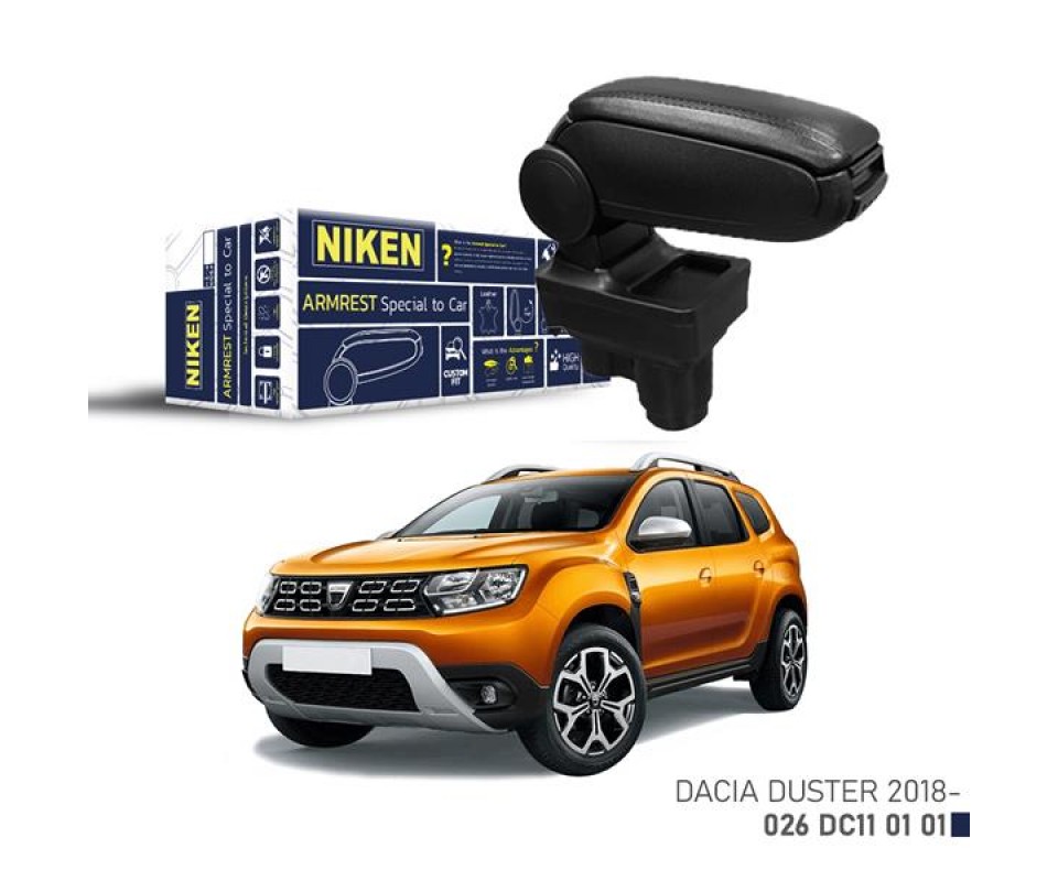 ARACA ÖZEL KOL DAYAMA SİYAH DACIA DUSTER 18 >