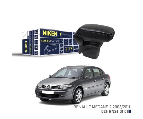 ARACA ÖZEL KOL DAYAMA SİYAH RENAULT MEGANE II 03-11