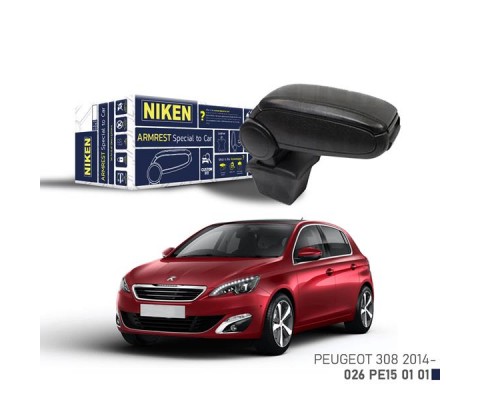ARACA ÖZEL KOL DAYAMA SİYAH PEUGEOT 308 14 >