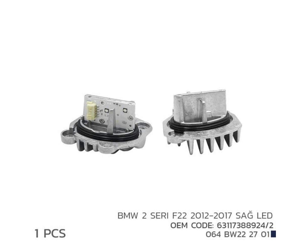 LED MODULU SAG BMW F22 F23 F87 GUNDUZ FARI