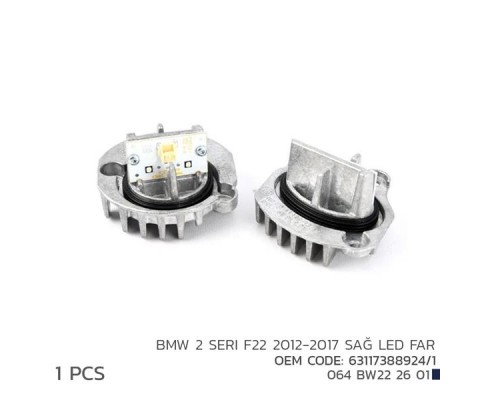 LED MODULU SAG BMW F22 F23 F87