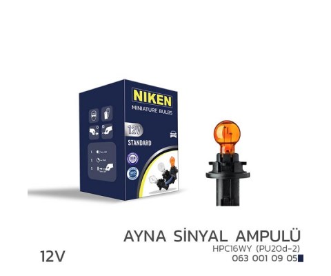 NIKEN 12V HPC16WY AYNA SNYL AMP PU20d-2 AMBER 10L