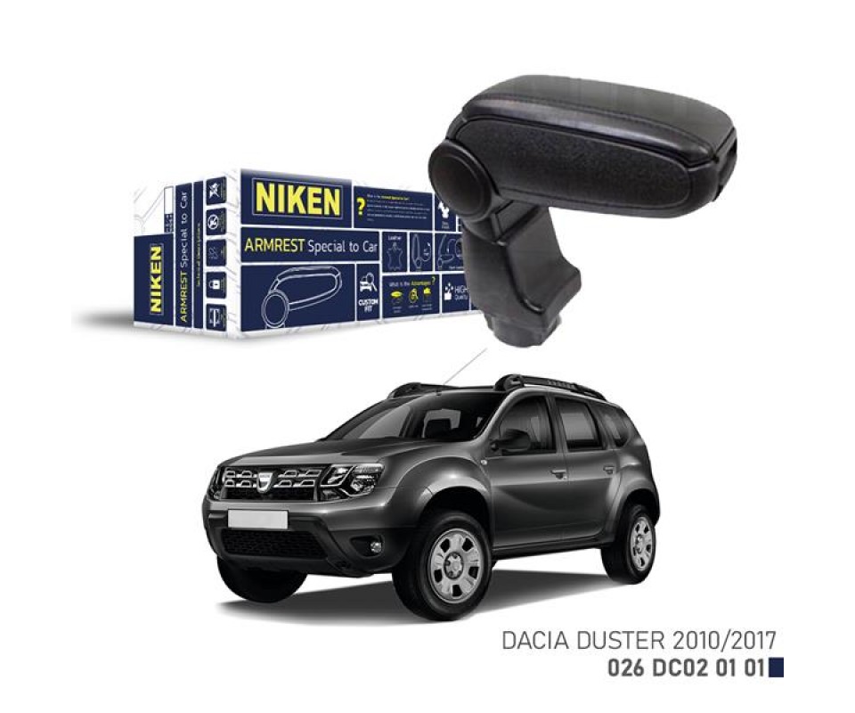 ARACA ÖZEL KOL DAYAMA SİYAH DACIA DUSTER 10-17