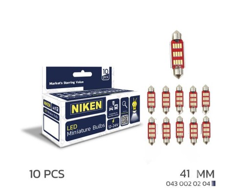 LED AMPUL SOFİTCANBUSLED41MM 10LU