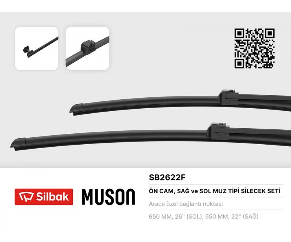 SİLECEK SÜPÜRGESİ 650/550MM MUZ TİPİ SCENIC II 05/03