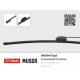SİLECEK SÜPÜRGESİ MUZ TİPİ 600mm ÜNİVERSAL KANCALI ERGONOMİK