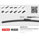 SİLECEK SÜPÜRGESİ MUZ TİPİ GRAFİTLİ 650mm 6 APARATLI