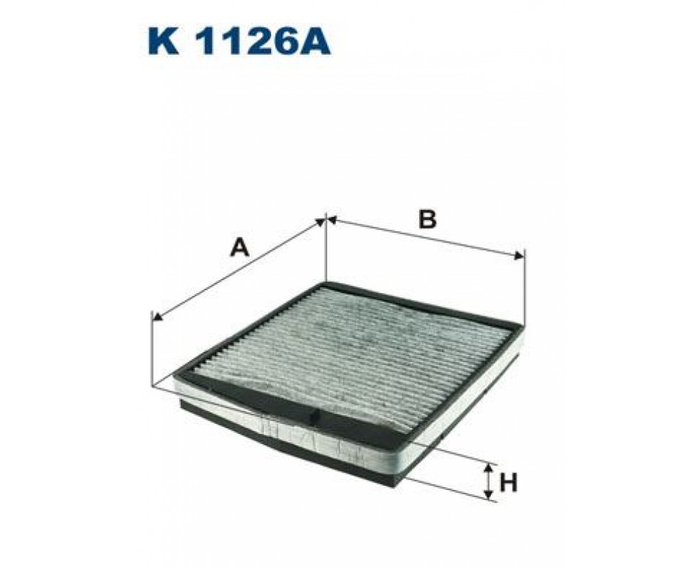 POLEN FİLTRESİ KARBONLU VOLVO S60 01-10 S80 98-06 V70 00 > XC70 00>07 XC90 02 >14 C70 98-05
