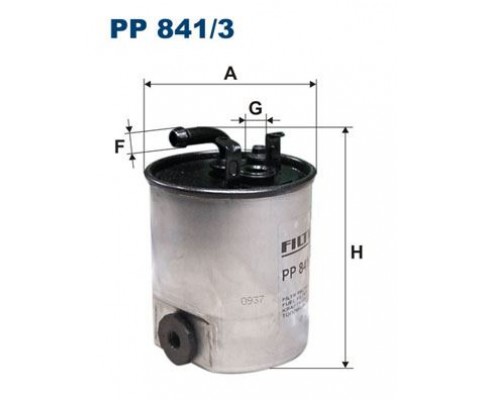 YAKIT FILTRESI MERCEDES OM611 OM668 W168 W414 W638 B901>B904