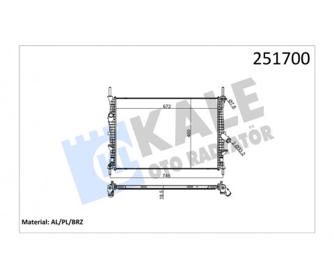 MOTOR SU RADYATORU TRANSIT V347 2.2TDCI 2.4TDCI 06 14