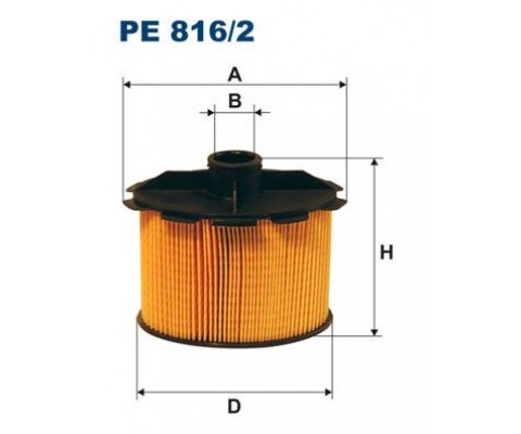 YAKIT FİLTRESİ PARTNER-P206-P306 BERLINGO-JUMPY- XSARA-SCUDO-COROLLA 00-02 1.9D 98- DW8