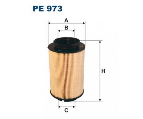 YAKIT FİLTRESİ CADDY 04- -GOLF 03- -JETTA 05-10 -OCTAVIA 04-10 -TOURAN 03-10 -LEON 05- 2.0 1.9 TDI PE973