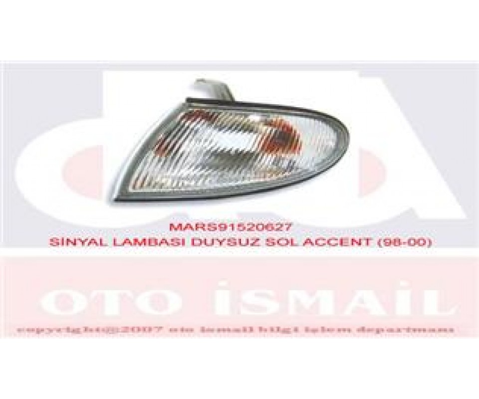 SİNYAL LAMBASI DUYSUZ SOL ACCENT 98-00