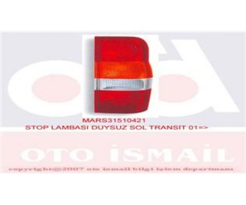 STOP LAMBASI SOL TRANSİT V184 01>06 DUYSUZ