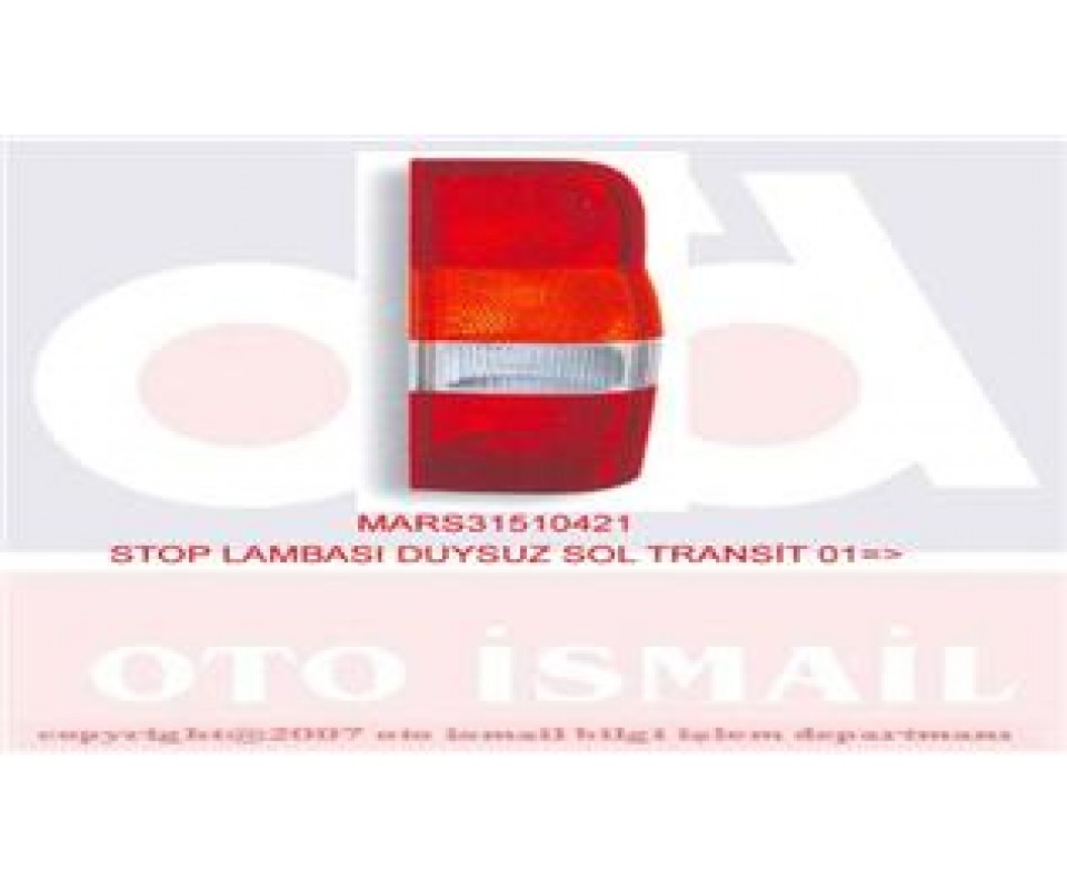 STOP LAMBASI SOL TRANSİT V184 01>06 DUYSUZ