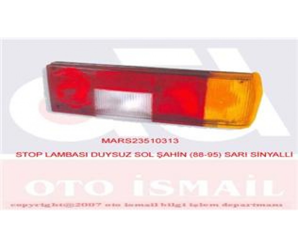 STOP LAMBASI DUYSUZ SOL SAHIN 88-95 SARI SINYALLI