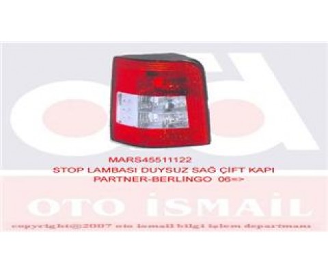 STOP LAMBASI DUYSUZ SAĞ ÇİFT KAPI PARTNER-BERLINGO 06 >