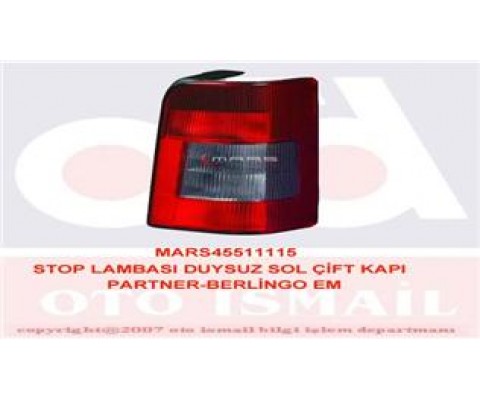 STOP LAMBASI DUYSUZ SOL ÇİFT KAPI PARTNER-BERLINGO EM