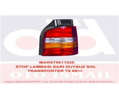 STOP LAMBASI SARI DUYSUZ SOL TRANSPORTER T5 05 >