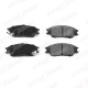 ÖN FREN BALATA HYUNDAI ACCENT 1.3L 1.5L 1.6L benzinli 1.5L CRDi dizel 95-05 / GETZ 1.1L 1.3L 1.4L be nzinli 1.5L CRDi dizel 02-09 / EXCEL 90-95 / SCOUPE 92-96