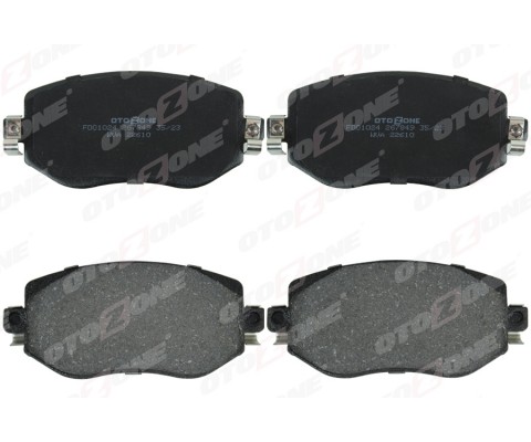 ÖN FREN BALATASI RENAULT MEGANE IV 15> TÜM MOTOR TİPLERİ G:129MM Y:58.4 MM K:18MM