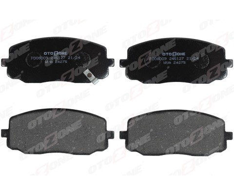 ÖN FREN BALATA HYUNDAI i10 1.1L CRDI 08-> / KIA PICANTO 1.0L 1.1L 04-11 - Aşınma ikaz soketli