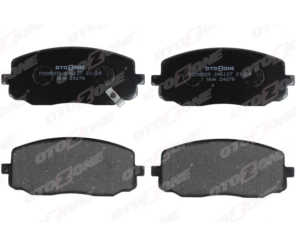ÖN FREN BALATA HYUNDAI i10 1.1L CRDI 08-> / KIA PICANTO 1.0L 1.1L 04-11 - Aşınma ikaz soketli