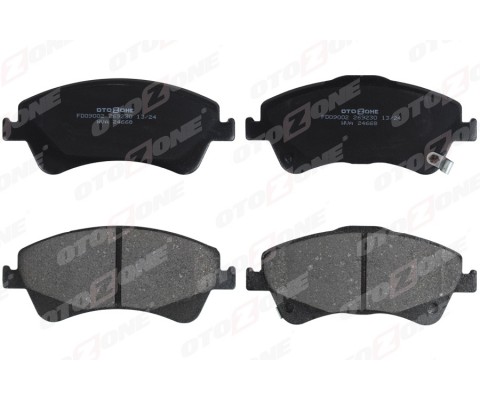ÖN FREN BALATA TOYOTA AVENSIS 1.6L 1ZR-FAE ZRT270 benzinli 09-> 1.8L 2ZRFAE ZRT271 09-> 2.0L ADT270 AZT270 09-> / VERSO 1.6L 1ZRFAE ZGR20 09 ->