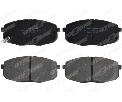 ÖN FREN BALATA HYUNDAI İ30 1.6L D4FB CRDi dizel 07-11 1.4L 1.6L benzinli 08-> / KIA CERATO 1.6L ben zinli 10-> / CEED 1.4L 1.6L benzinli 07-> - Aşınma ikaz soketli