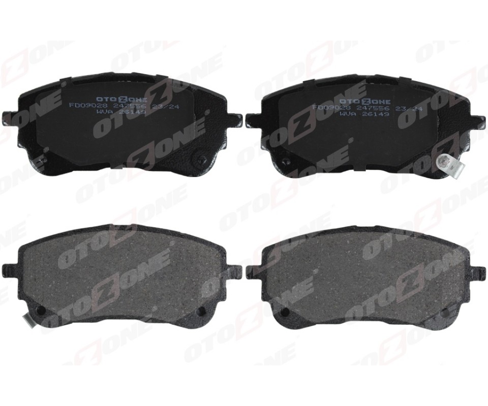 ÖN FREN BALATA TOYOTA COROLLA 1.6L 1ZR-FAE ZRE210 19-> / 1.2L 8NR-FTS NRE210 / 1.8L 2ZR-FXE Hybrid Z WE211 ZWE219 19-> / YARIS CROSS 1.5L 20->