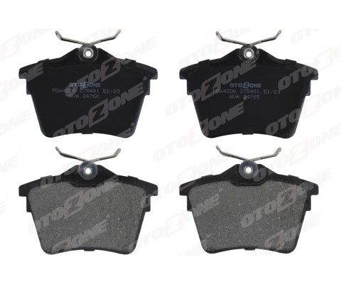 ARKA FREN BALATASI P307 00>09 P308 07>14 PARTNER 08> PARTNER TEPEE 08> BERLINGO 08> C4 04>16 XSARA PICASSO 99>11 DS4 15>18
