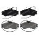 ÖN BALATA PARTNER-BERLINGO 07/96 > XSARA 04/97 > P306 05/93-05/01 FİŞLİ