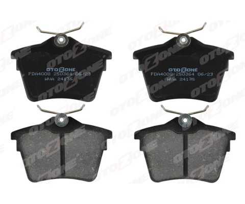 ARKA FREN BALATASI PEUGEOT P407 1.6 HDI 1.8-2.0 04> 607 00> CITROEN C5 08>