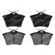 ARKA FREN BALATASI PEUGEOT P407 1.6 HDI 1.8-2.0 04> 607 00> CITROEN C5 08>