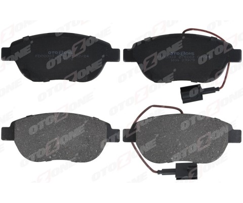 ÖN BALATA DOBLO 1.3-1.9 JTD 07>G.PUNTO 1.3 MJT 05>STILO 05>LINEA 07>BRAVO 07> 200mm 2 FİŞ GDB1483