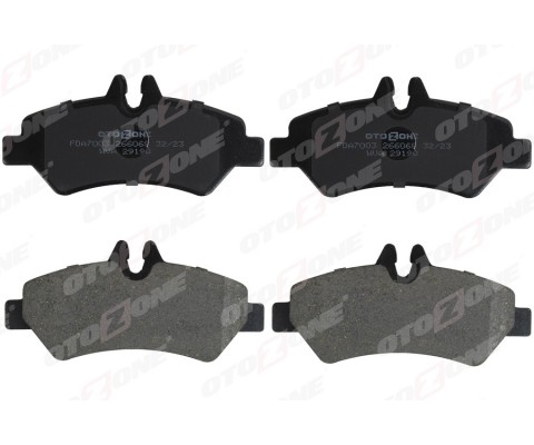 FREN BALATASI ARKA MERCEDES SPRINTER B906 06> . VW CRAFTER 30-35-50 TEK TEKER