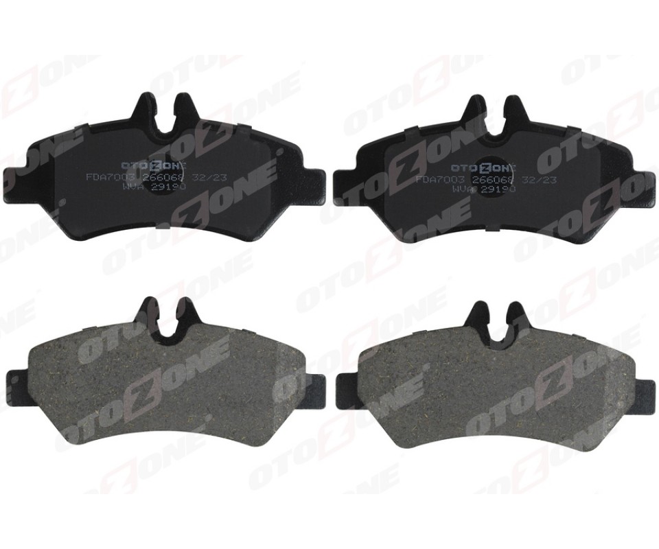 FREN BALATASI ARKA MERCEDES SPRINTER B906 06> . VW CRAFTER 30-35-50 TEK TEKER