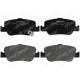 ARKA FREN BALATA TOYOTA AURIS. COROLLA 1.33L 1.6L 1NR-FE 1ZR-FAE NRE180 ZRE181 ZRE185 12-> 1.4L 1ND-FTV D-4D NDE150 NDE180 07->