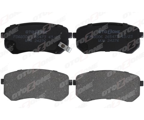 ARKA FREN BALATA HYUNDAI i10 1.0L 1.1L 08-13 / KIA PICANTO 1.0L 1.1L 05-11 - Aşınma ikaz soketli