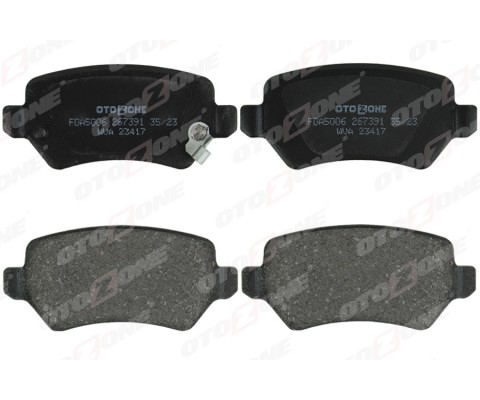 ARKA BALATA ASTRA G 98 > ASTRA H 05 > MERIVA 03 > ZAFIRA 00 > COMBO 02 > GDB1515
