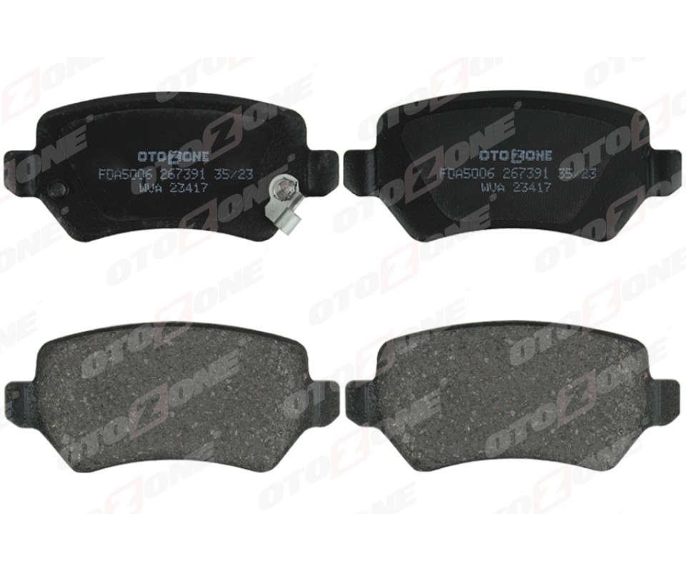 ARKA BALATA ASTRA G 98 > ASTRA H 05 > MERIVA 03 > ZAFIRA 00 > COMBO 02 > GDB1515