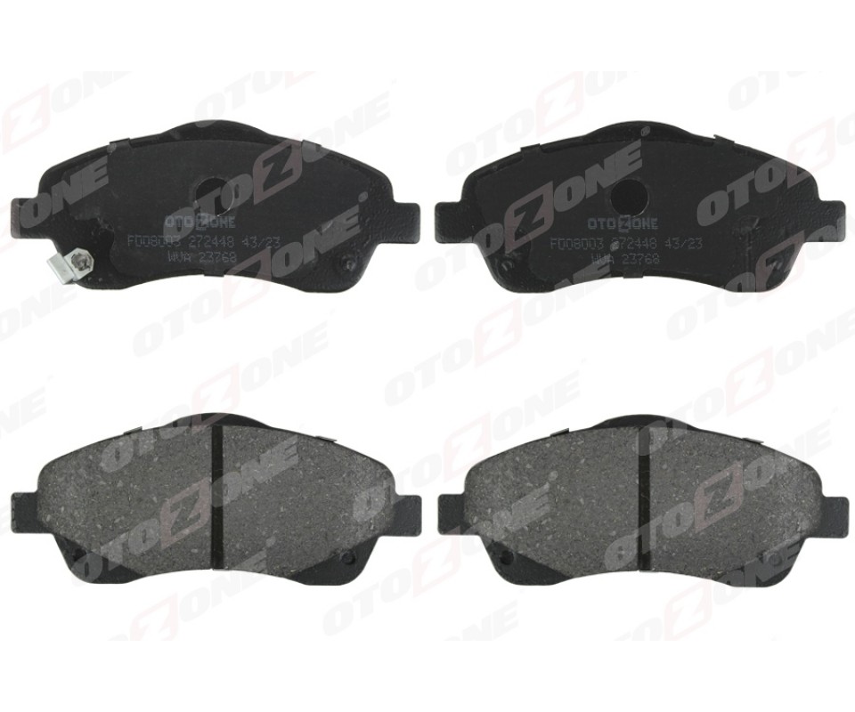 ÖN FREN BALATA TOYOTA AVENSIS 2.0L 1AZ-FE 1AZFSE AZT250 03-08 / AVENSIS 1.6L 3ZZFE VVTi ZZT250 03-08 / VERSO 2.2L 2ADFTV AUR10 04-09