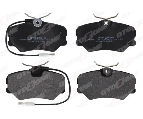 ÖN FREN BALATASI P306 2.0 S16 1993-97 -P405 1.6I 1.8I 2.0I 1.9 SRI-2.0 MI16 CITROEN ZX 2.0 FİŞLİ