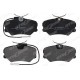 ÖN FREN BALATASI P306 2.0 S16 1993-97 -P405 1.6I 1.8I 2.0I 1.9 SRI-2.0 MI16 CITROEN ZX 2.0 FİŞLİ