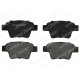 ARKA FREN BALATASI PEUGEOT P307 00> P307 SW 02> P307 CC 03> P207 06> CITROEN C4 04>08> KÜÇÜK TİP