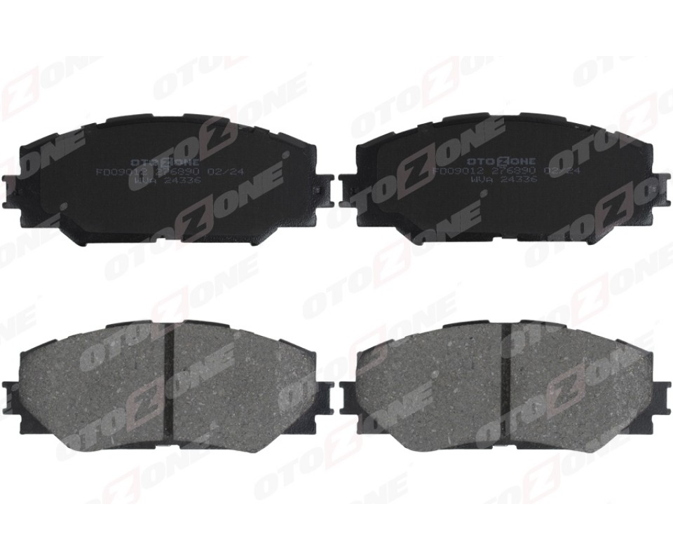 ÖN FREN BALATA TOYOTA AURIS. COROLLA 1.6L 1ZR-FE ZRE151 07-11 / 1.33L 1NR-FE NRE150 6 vites 10-12