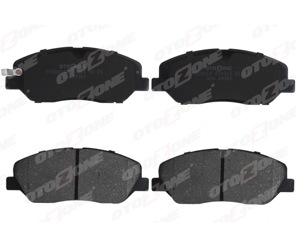 ÖN FREN BALATA HYUNDAI SANTAFE 2.0L 2.2L D4EB CRDi 06-12 / H350 2.5L D4CB CRDİ 15-> / KIA SORENTO 10 -15 / SSANGYONG ACTYON SPORT KORANDO 2.0L Xdi 11->